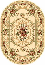 Ковер OLYMPOS_d057, 2,5*4, OVAL, CREAM